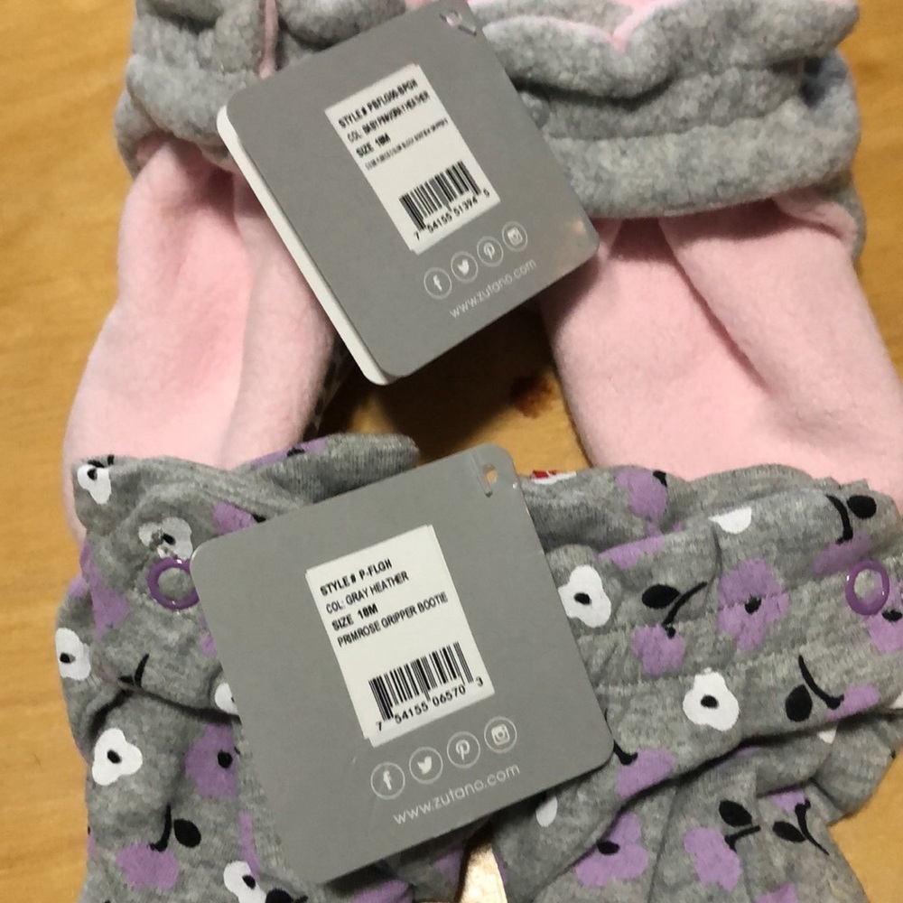 18 mos zutano booties